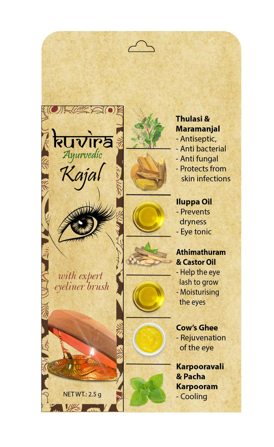 Kuvira Ayurvedic Kajal