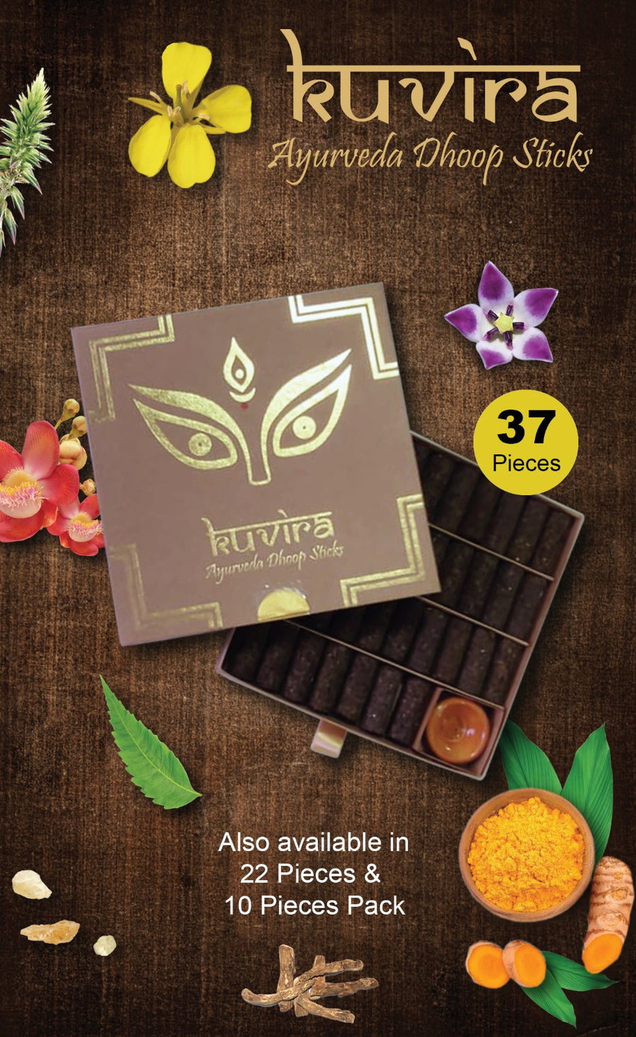 KUVIRA AYURVEDA DHOOP STICKS